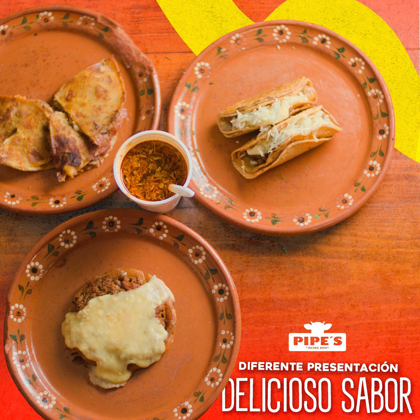Tacos dorados Tacos Pipes